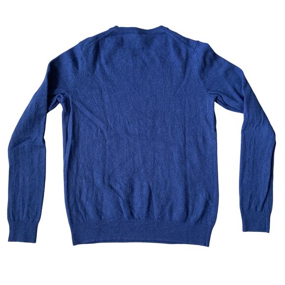 Everlane Cashmere Crew Sweater Womens Sz S Navy Blue Classic - Picture 2 of 12